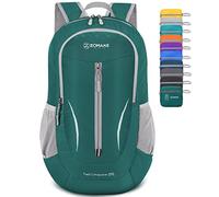 ZOMAKE Sac a Dos Pliable Ultra Léger Sac à Dos De Randonnée Petit Packable Daypack 25L Pour Femme Homme Sports Et Plein Air(Vert Foncé)