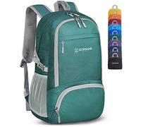 ZOMAKE Sac a Dos Pliable Ultra Léger Sac à Dos De Randonnée Petit Packable Daypack 30L,Pour Femme Homme Sports Et Plein Air(Vert)