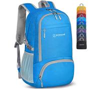 ZOMAKE Sac a Dos Pliable Ultra Léger Sac à Dos De Randonnée Petit Packable Daypack 30L,Pour Femme Homme Sports Et Plein Air(Bleu Clair)