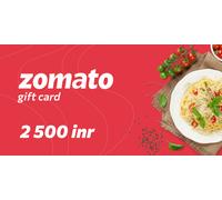Zomato Gift Card 2500 INR