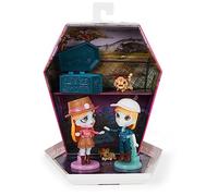 ZOMBAES - Pack DE 2 Wild Vibes BIG Cat Un-Rescue - 2 Figurines Zombies À Collectionner avec Accessoires pour Poupées, Animaux & Cercueil - Poupées Articulées À Personnaliser - Jouet Enfant 4 Ans et +
