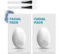 Zombie 2025 Masque facial hydratant profond, collant et raffermissant, pores rétrécissants, masques de soin de la peau pour une réparation lisse de la peau (2 boîtes)