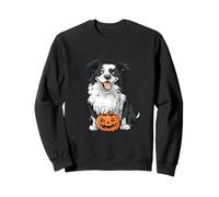 Zombie Amusant pour Halloween Border Collie Sweatshirt
