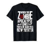 Zombie Apocalypse Bow Hunter Expert en survie T-Shirt