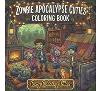 Zombie Apocalypse Cuties Coloring Book: Daily Relaxation Activities & Easy Bold Line Designs for Stress Relief & Mindfulness | Cute Undead Characters ... Cuties in Comfy Hygge Bunkers for Therapy