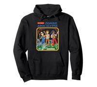 Zombie Apocalypse Sarcastic Retro Vintage Funny Adult Humor Sweat à Capuche