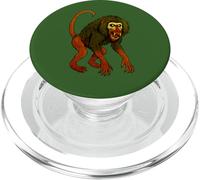 Zombie Baboon Monkey - Undead Scare Boo Spook PopSockets PopGrip pour MagSafe