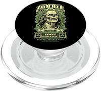 Zombie Benjamin Franklin Billet d'Halloween Horreur Dollar PopSockets PopGrip pour MagSafe