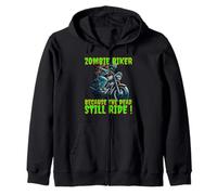 Zombie Biker Parce que les morts roulent toujours ! Sweat à Capuche
