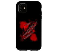 Zombie Blood Werewolf Slashes DIY Costume d'halloween Coque pour iPhone 11