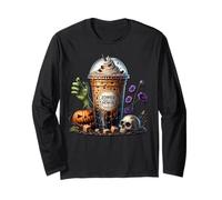 Zombie Brown Sugar Oatmilk Espresso Cup for Halloween Mom Manche Longue
