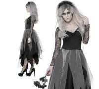 Adulte Costume Fantôme Femmes Ghost Pirate Nonne Déguisement Costume Halloween