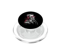 Zombie Cool avec écouteurs - Musique & Dark Humour Design PopSockets PopGrip pour MagSafe
