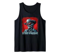 Zombie Cowboy avec Inscription en Allemand Débardeur