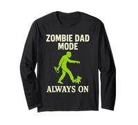 Zombie Dad Apocalypse Parent Horreur Dad Humour Halloween Manche Longue