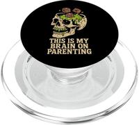 Zombie Dad Apocalypse Parent Horreur Dad Humour Halloween PopSockets PopGrip pour MagSafe