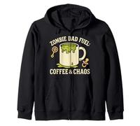 Zombie Dad Apocalypse Parent Horreur Dad Humour Halloween Sweat à Capuche