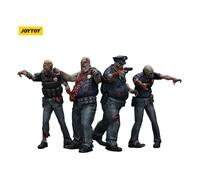 Zombie Dark Source Action Figures 4-Pack Police (Homme) 8 cm Joy Toy (CN)