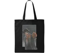 Zombie Detective Sac fourre-tout en coton écologique Noir, Noir , Taille unique