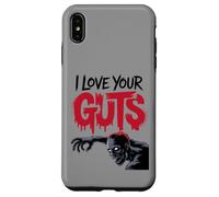 Zombie drôle, J'aime tes tripes, Halloween Effrayant Coque pour iPhone XS Max