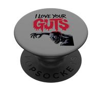 Zombie drôle, J'aime tes tripes, Halloween Effrayant PopSockets PopGrip Adhésif