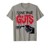 Zombie drôle, J'aime tes tripes, Halloween Effrayant T-Shirt