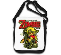 Zombie Eating Sac à bandoulière Blanc