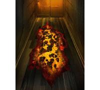 Zombie Halloween Stickers Sol Réaliste Maison Hantée Décoration Scène d'Horreur Effet Effrayant 30cm X 90cm Ombre Créative Assaut Mort Terreur, Couleur : Multicolore
