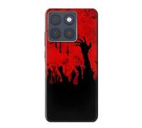 Zombie Hands Etui Coque Housse pour Motorola Edge 70