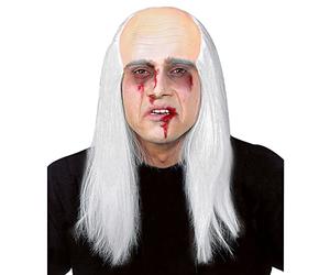 Zombie Headpiece with Hair -