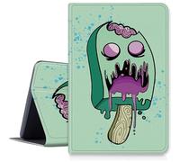 Zombie Ice Cream Coque pour Samsung Galaxy Tab A8 10,5 pouces 2022, résistant aux chocs, en cuir PU, pliable, étui fin avec mise en veille/réveil automatique pour Galaxy Tab A8 2022 modèle SM-X200