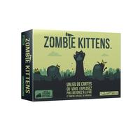 Exploding Kittens - Zombie Kittens - Jeu d'Ambiance pour Enfants dès 7 Ans - Jeu de Cartes où Vous Explosez et Revenez à la Vie - Drôle et Décalé - 2 À 5 Joueurs - 15 Min - Version Française