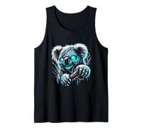 Zombie Koala Bear Creepy Halloween Costome Spooky Season Débardeur