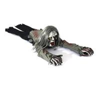 Zombie lumineux pour Halloween - Décoration extérieure de 109 cm avec zombie lumineux effrayant pour la et les taches de sang LED