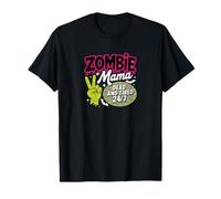 Zombie Mama est Morte et fatiguée, Maman d'halloween drôle 24 Heures sur 24 T-Shirt