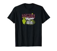 Zombie Mama est Morte et fatiguée, Maman d'halloween drôle 24 Heures sur 24 T-Shirt