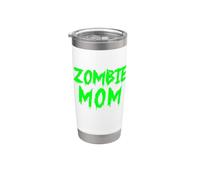 Zombie Mom Mère morte-vivante drôle Zombie Mom Gobelet isotherme en acier inoxydable double paroi