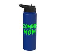 Zombie Mom Mère morte-vivante drôle Zombie Mom Stainless Steel Insulated Water Bottle