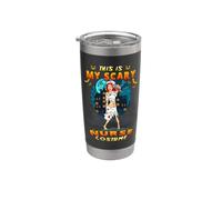 Zombie Nurse This Is My Scary Nurse Costume Funny Halloween Gobelet isotherme en acier inoxydable double paroi