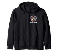 Zombie Otter, vous devez courir Halloween Wear Sweat à Capuche