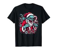 Zombie Santa Claus Christmas Zombies Xmas Horror Lover T-Shirt