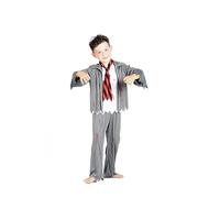 Zombie Schoolboy écolier élève costume déguisement garçon (Taille 5-7 ans)