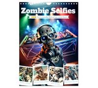 Zombie Selfies - Ein humorvoller Blick auf das untote Dasein (Wandkalender 2026 DIN A4 hoch), CALVENDO Monatskalender