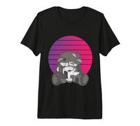 Zombie Teddy Effrayant Teddy Effrayant Mignon Horreur thème T-Shirt Haut de Gamme