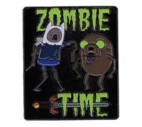 Zombie Time Halloween Adventure Time Title Logo Sword Come Along With Me Jake Finn Cartoon TV Show Mashup 4,1 cm Badge à épingle en émail, 1.6 Inches, Émail, émail