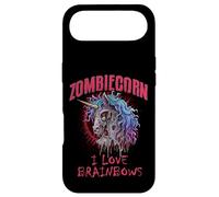 Zombie Unicorn I Love Brainbows Punk Rock Gothique Drôle Coque pour iPhone Air