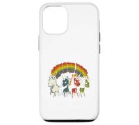 Zombie Unicorns Apocalypse Rainbow Scary Animal Homme Femme Coque pour iPhone 12/12 Pro