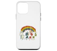 Zombie Unicorns Apocalypse Rainbow Scary Animal Homme Femme Coque pour iPhone 12 mini