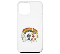 Zombie Unicorns Apocalypse Rainbow Scary Animal Homme Femme Coque pour iPhone 12 Pro Max