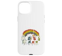 Zombie Unicorns Apocalypse Rainbow Scary Animal Homme Femme Coque pour iPhone 15 Plus